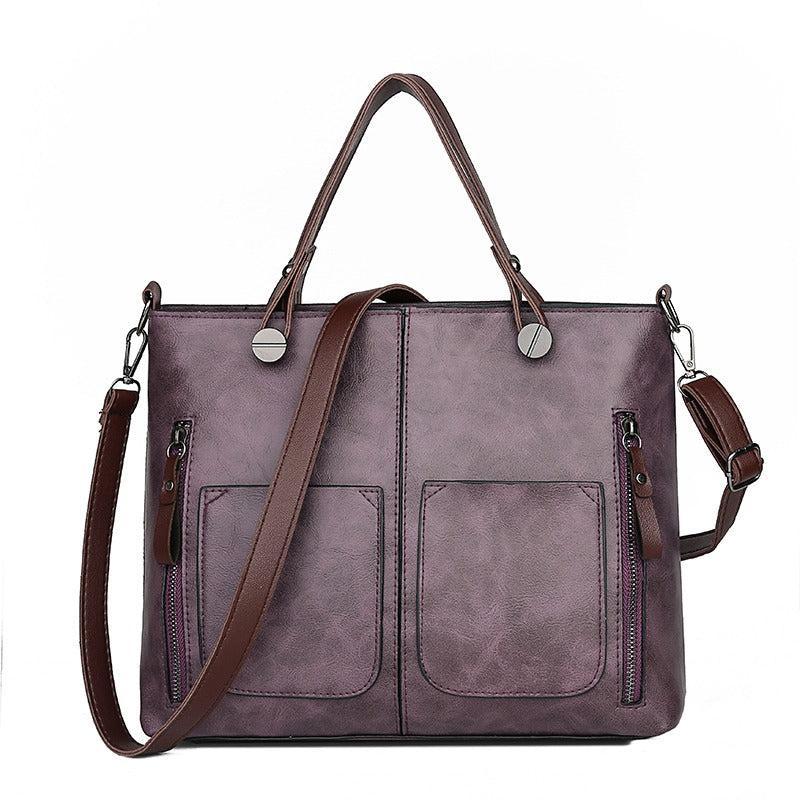 Koziti – Women's Vintage PU Leather Shoulder Bag with Adjustable Crossbody Strap