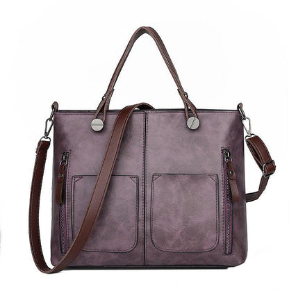 Koziti – Women's Vintage PU Leather Shoulder Bag with Adjustable Crossbody Strap
