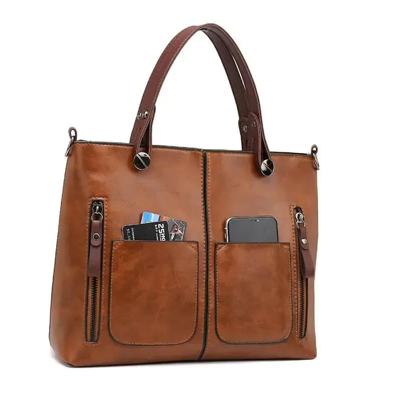 Koziti – Women's Vintage PU Leather Shoulder Bag with Adjustable Crossbody Strap